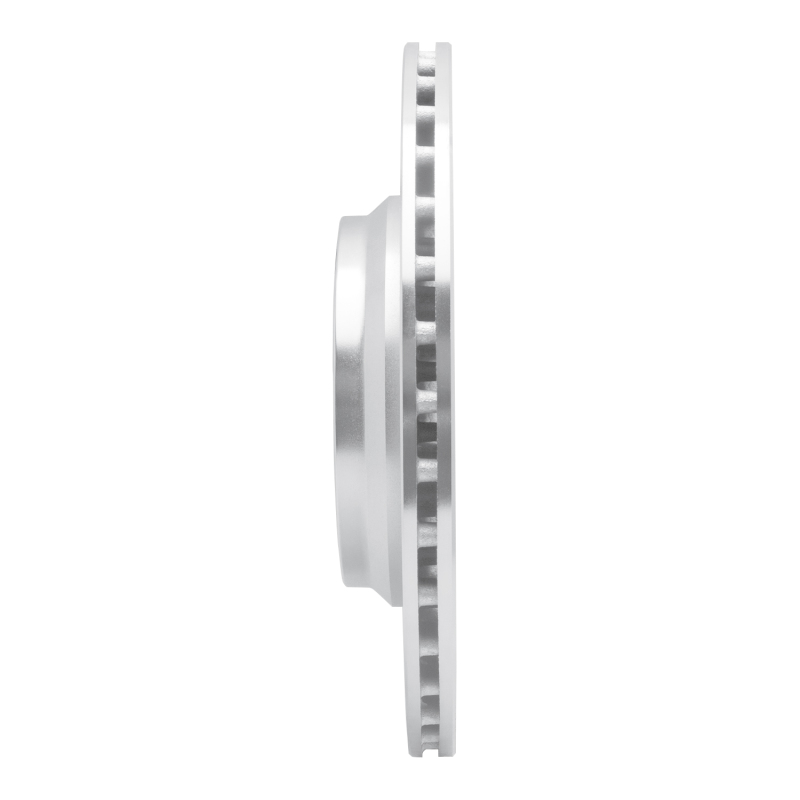 Mercedes-Benz GL450 Brake Rotor (1) - Rear Left - R1 Concepts - Drilled & Slotted - Silver - `13-`19